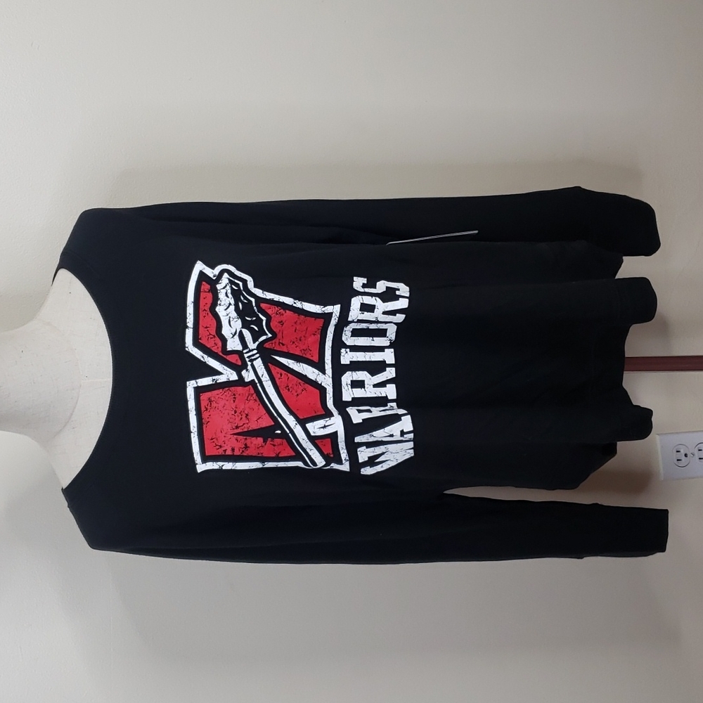 Athleta Black Mindset Sweatshirt Minnesota Warriors L